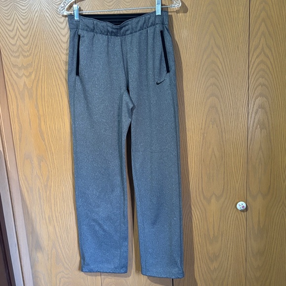 Nike Other - Nike Gray Sweatpants with Black Details therma fit men’s or boys xs